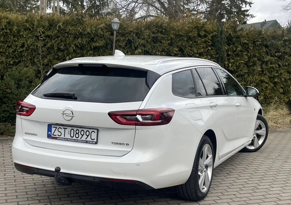 Opel Insignia cena 58500 przebieg: 183000, rok produkcji 2018 z Pieniężno małe 466